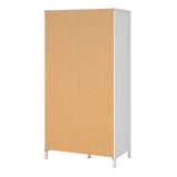 Wooden Wardrobe With 2 Doors - Barcelona