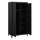 Wooden Wardrobe With 2 Doors - Barcelona