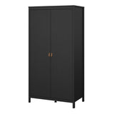 Wooden Wardrobe With 2 Doors - Barcelona