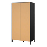 Wooden Wardrobe With 2 Doors - Barcelona