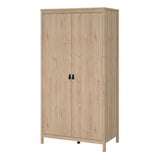 Wooden Wardrobe With 2 Doors - Barcelona