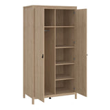 Wooden Wardrobe With 2 Doors - Barcelona