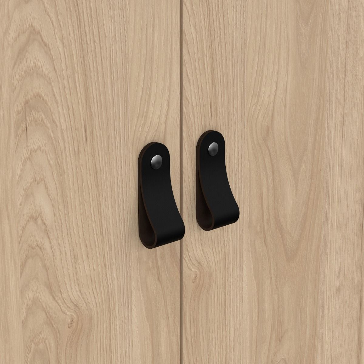 Wooden Wardrobe With 2 Doors - Barcelona