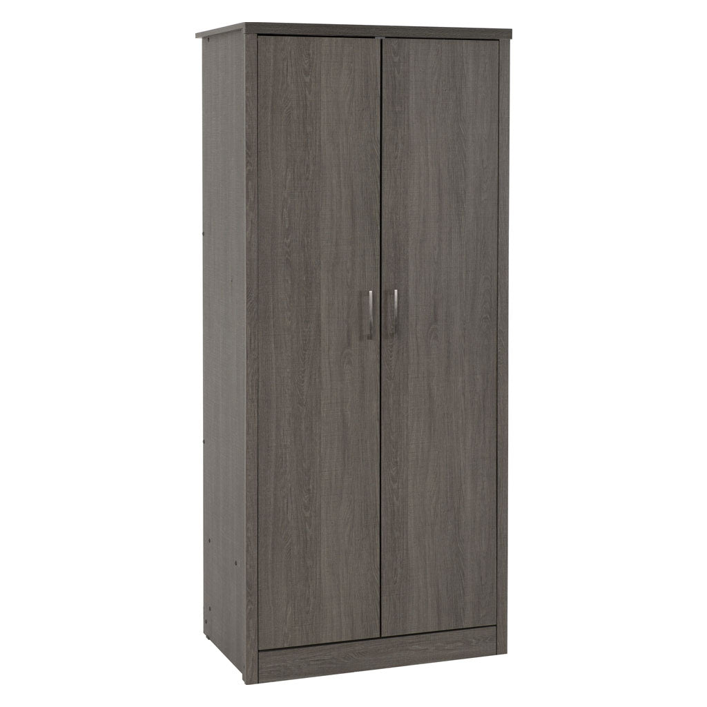 Wooden Wardrobe With 2 Doors - Lisbon