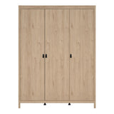 Wooden Wardrobe With 3 Doors - Barcelona