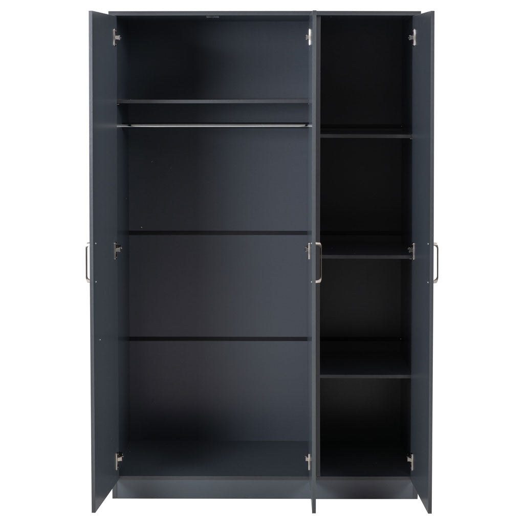 Wooden Wardrobe With 3 Doors - Dakota