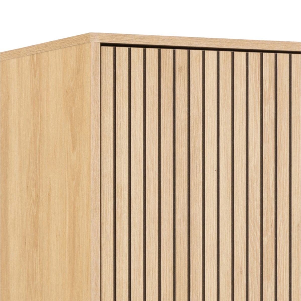 Wooden Wardrobe With 4 Doors - Albany