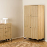 Wooden Wardrobe With 4 Doors - Albany